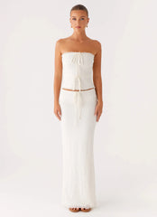 Blakely Maxi Skirt - Ivory